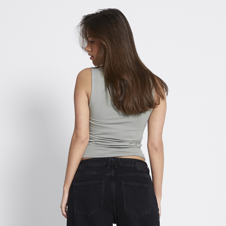 Soft feel two-way top "My"